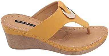 GC Shoes Womens Memory Foam Wedge Sandals Review | Image 1