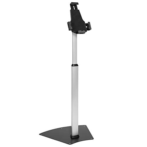 image for Mount-It! Anti-Theft Universal Tablet Floor Stand Kiosk – Height Adj