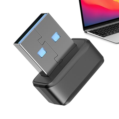 Lector de huellas dactilares USB, registrador de seguridad portátil táctil de 360 grados