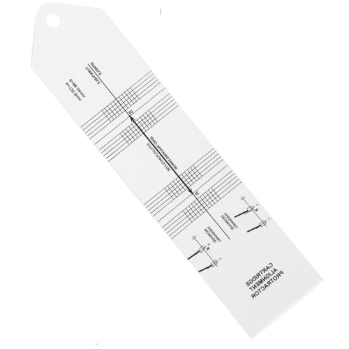 Réglage de cartouche phono avec un outil d'étalonnage vinyle