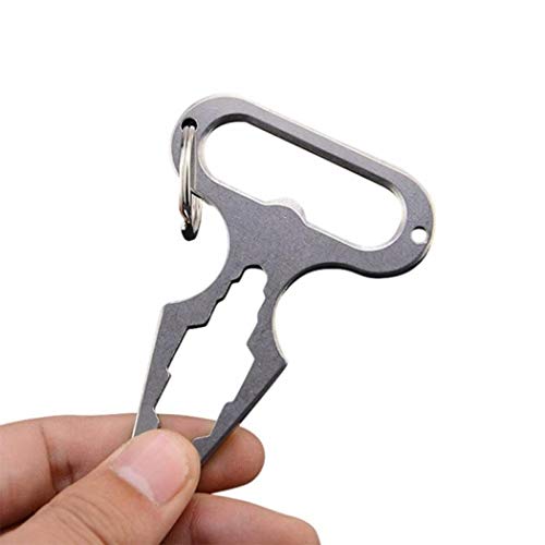 Riotis Durable Outil de défense Multifonction pour extérieur avec Outil de défense EDC