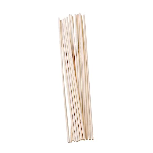 HEALLILY 100 varillas de ratán para difusores de aceites esenciales, varillas difusoras de aceite de aroma natural, aroma aromático, refrescos de aire para el hogar, oficina, boda y más
