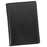 iplusmile Tarjetero de para Hombre Organizador Portátil de Tarjetas de Visita Funda Resistente y Ligera para Tarjetas de Crédito y Presentación Diseño Compacto y Práctico Color Negro