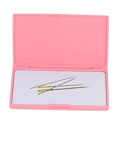 Needle Storage Case, Rectangle Needle Keeper Cross Stitch Manual DIY Sewing Stitching Pin Storage Box Plastic Cross Stitch Sewing Knitting Pin Organizer Container Tool