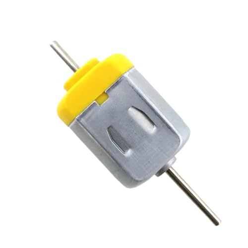 Moteur 130 double arbre pour éolienne DIY - Lot de 3 moteurs durables à balais de charbon