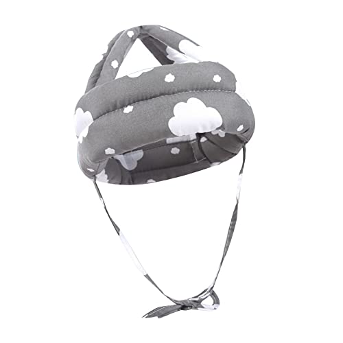 Uposao 360 ° Anticolisión Casco de protección para la cabeza del bebé, transpirable, gorro de seguridad ajustable, para bebés de 5 a 24 meses de edad, niños pequeños que aprenden a caminar y sentarse