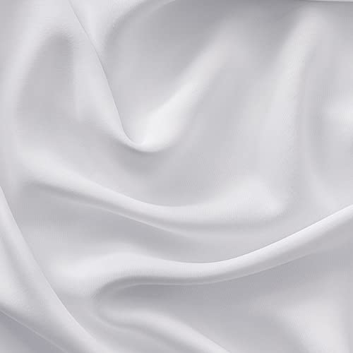 Fake Folding Accordion Door,Doorway Curtain Wall Haning Privacy Divider For Room Seperation,Interior Temporary Portable Cover For Open Sliding Closet,Fits Opening 24/30/36 Wide,80 Inches Long,White #TOP6