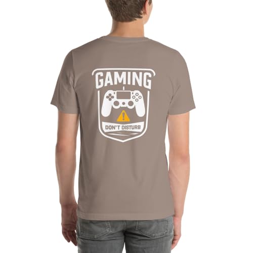 T-shirt Gaming Don't Disturb galet unisexe en taille L pour les joueurs passionnés