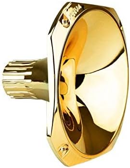 PRV AUDIO WGP14-25 GOLD-S - 1 Exit Horn Screw-On Waveguide - Gold Short ABS Wave Guide - 45 x 45 Nominal Coverage - Slim Profile Waveguide Single