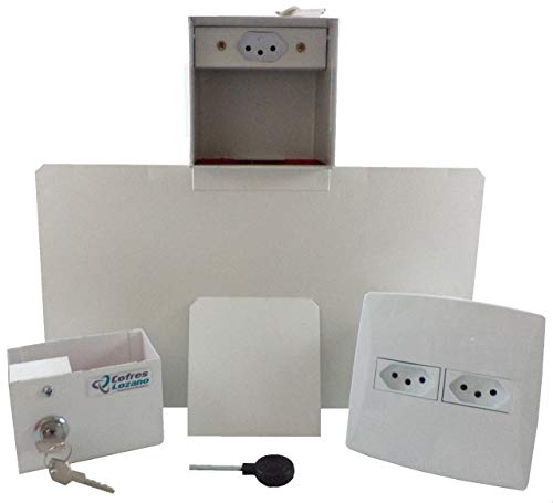 COFRE TOMADA GRANDE COM GAVETA INTERNA E FUNDO FALSO