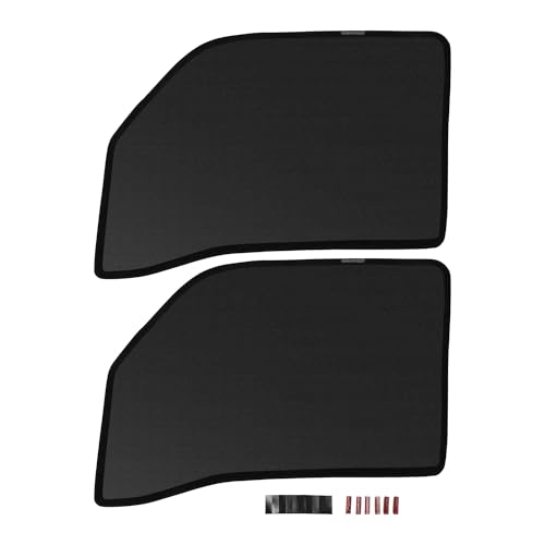 FUELHOOD Suzukiに対応エブリーダ DA17Vシリーズ専用 車両用サンシェードネット フロントウィンドウ/サイドウィンドウ用 ブラック