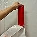 12 Pack Heavy Duty Adhesive Zipper for Dust Barriers 7 Ft Self Stick Zippers for Construction Plastic Doors, Greenhouse Accessories, and Tarp Enclosures