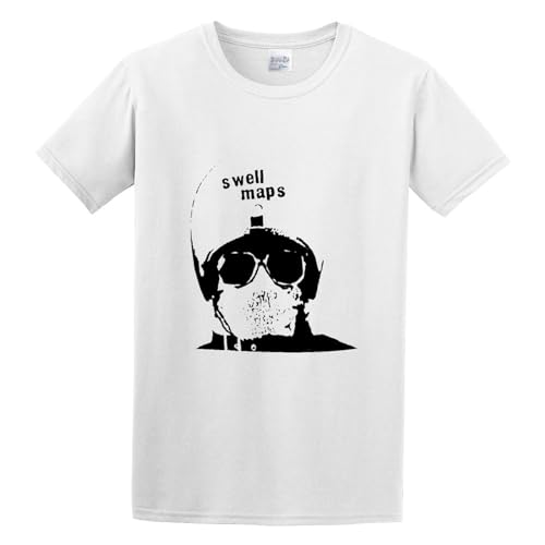 Photo de Swell Maps Punk Rock 70S Retro Mens Short Sleeve White S