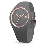 Kollektion ICE glam colour Ice-Watch - ICE glam colour Grey - Graue Damenuhr mit Silikonarmband - 015336 (Medium)