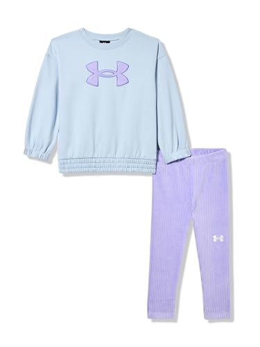 Image of Under Armour Girl's 2-piece Sweatshirt and Leggings Outfit Set