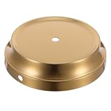 Facile à nettoyer : sa conception détachable permet un nettoyage et un entretien faciles, garantissant praticité et longévité. socle rond pour lampe de bureau à monter soi-même