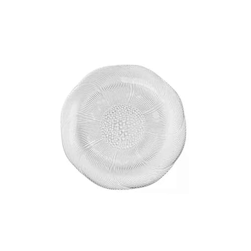 GLigeT Cesta de Frutas Plato de Fruta Bandeja de Vidrio Bandeja Decorativa Bandeja de refrigerios for el hogar Bandeja de refrigerios Bandeja de Dulces Bandeja de Frutas Tazón de Frutas(Medio)