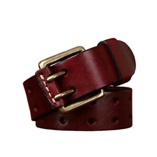 Ceinture en cuir véritable homme robuste fini les ceintures qui se cassent