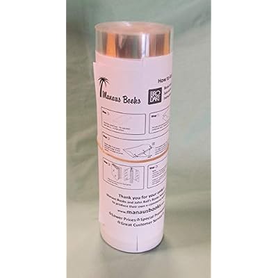16 Genuine Brodart Just-A-Fold III Book Jacket Covers - 20 Yard Roll