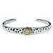 Produktbild TIZIKJ Armband für Männer mit Kupfer Smiley-Gesicht, Sterling Silber einstellbare Manschette Sterne Nachtclub Zubehör Schmuck Bangle
