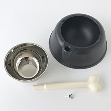 ALESSI アレッシィ LULA ドッグボウル/ブラック AMMI19 B Amazon.co.jp: 【正規輸入品】 ALESSI アレッシィ Lupita ドッグ
