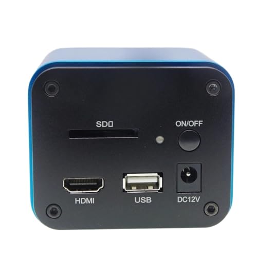 顕微鏡キット オートフォーカス オートフォーカス焦点 1080P 60FPS IMX178 HDMIビデオ産業用顕微鏡カメラ Cマウント PCB SMD SMT修理用 顕微鏡レンズアダプター(2MP)