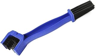 فرشاة تنظيف جنزير و مجموعة الججر و ترس الدراجة الناريه و الهوائيه بمحترفه (أزرق)