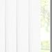 CHICOLOGY Adjustable Sliding Panels, Perfect Vertical Blinds for Large Windows, Open Spaces Plus Dividers Trimmable Length, W:46-86 x H: Up to-96 inches, Performance White (Room Darkening)