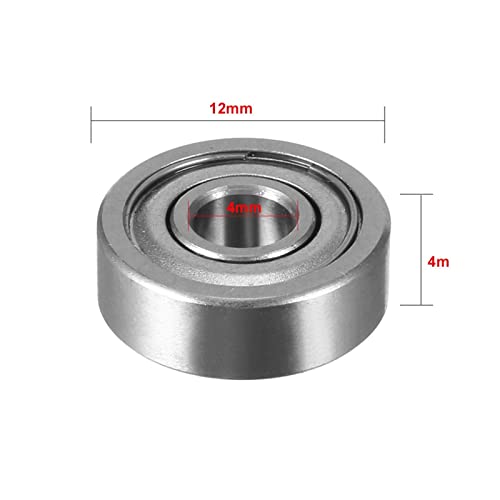 Roulement de précision 604ZZ 4mm de diamètre intérieur à double blindage - 5