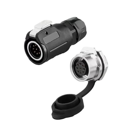 Connecteur M16 à 9 broches mâle femelle étanche IP67 pour câble de signal