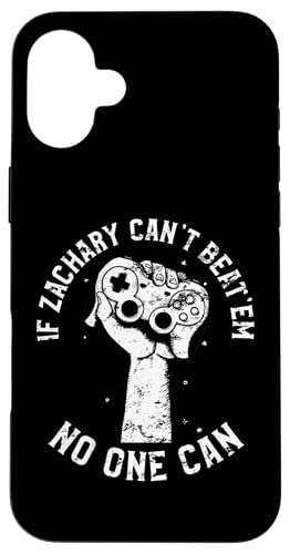 If Zachary Can't Beat'em No One Can Gamer �t�@�[�X�g�l�[�� �U�J���[ �X�}�z�P�[�X iPhone 16 Plus �p