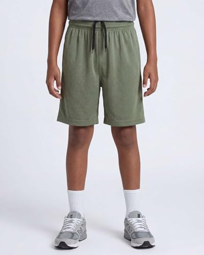 Image of 5 Pack Boys' Mesh Athletic Shorts Basketball Kids Soccer Sports Pockets