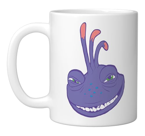 Disney and Pixars Monsters, Inc. Randall Boggs Ceramic Mug, White