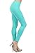 Leggings Depot Basic Solid Plain High Quality Full Leggings Stretch 128