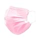 Produktbild DAKERTA 50/100 Stück Mundschutz, Staubschutz (50 Stück, Rosa)