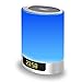 Price comparison product image MJDUO Night Light Bluetooth Speaker, Alarm Clock with Touch Control LED Lamp Bedside Lamp Color Changing Wireless Speaker USB AUX MP3 Music Player Best Gift for Kids,Party,Bedroom,Outdoor