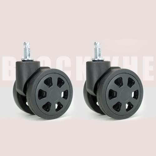 Replacement Quiet Versatile Wheels 1 Pair for Luggage - Smooth Rolling & Easy to Install4