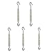 MH GLOBAL 5 PC 316 Stainless Steel Hook Hook Turnbuckle Swivel Lift 1/4' x 4'