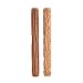 pizarra 2Pcs Clay Modeling Pattern Rollers, Cobblestone Wood Grain Pattern Clay Rolling Pin Textured Hand Roller Pottery Tools