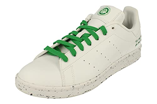 adidas Originals Stan Smith FU9609 - Zapatillas Deportivas para Hombre (Talla 6.5 US 7 EU 40, Color Blanco, Blanco y Verde)