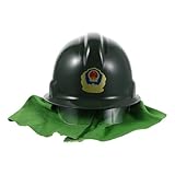 casco vigili del fuoco americani Miglioramento della visibilità: dotato di protezione contro fumo e detriti, il cappello da pompiere in plastica per donna supporta una visione libera, consentendo ai vigili del fuoco di operare in situazioni pericolose
