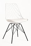 Regalos Miguel - Sillas Comedor - Silla Iron Mima - Blanco