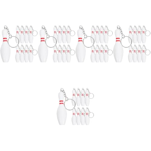 Porte-clés bowling pendentifs décoratifs pour sac et clés