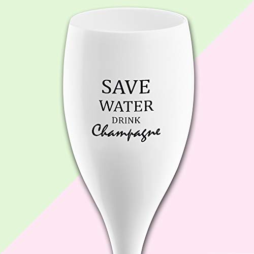Foto von Koziol CHEERS No. 1 Sektglas 100ml (SAVE WATER DRINK CHAMPAGNE)