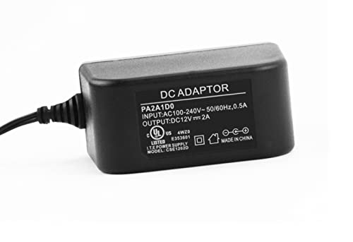InstallerCCTV 12V 2A Power Adapter with a 5.5mmX2.1mm for CCTV Security Camera System
