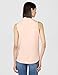 Calvin Klein Women's Sleeveless Blouse with Inverted Pleat (Regular and Plus Sizes), Blush, X-Small