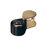 Aumento 10 x Bergeon 6387 x10 Lupa Triple de Diamantes para orfebres
