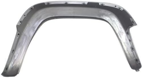 Driver Left Side Front Fender Flare Moulding Textured Gray Thermoplastic For Jeep Liberty 2002 2003 2004 - CH1268103
