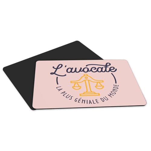 Set de table rose avocate du monde grand format en caoutchouc x4 - 5