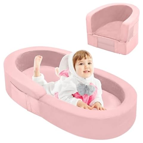 QUCHI Portable 2-in-1 Toddler Bed Sofa Cover